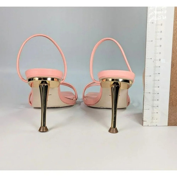 Cult Gaia Women's Lydia Square Toe Strap High Heel Sandals Size 37.5 (MSRP $428) - Picture 8 of 11